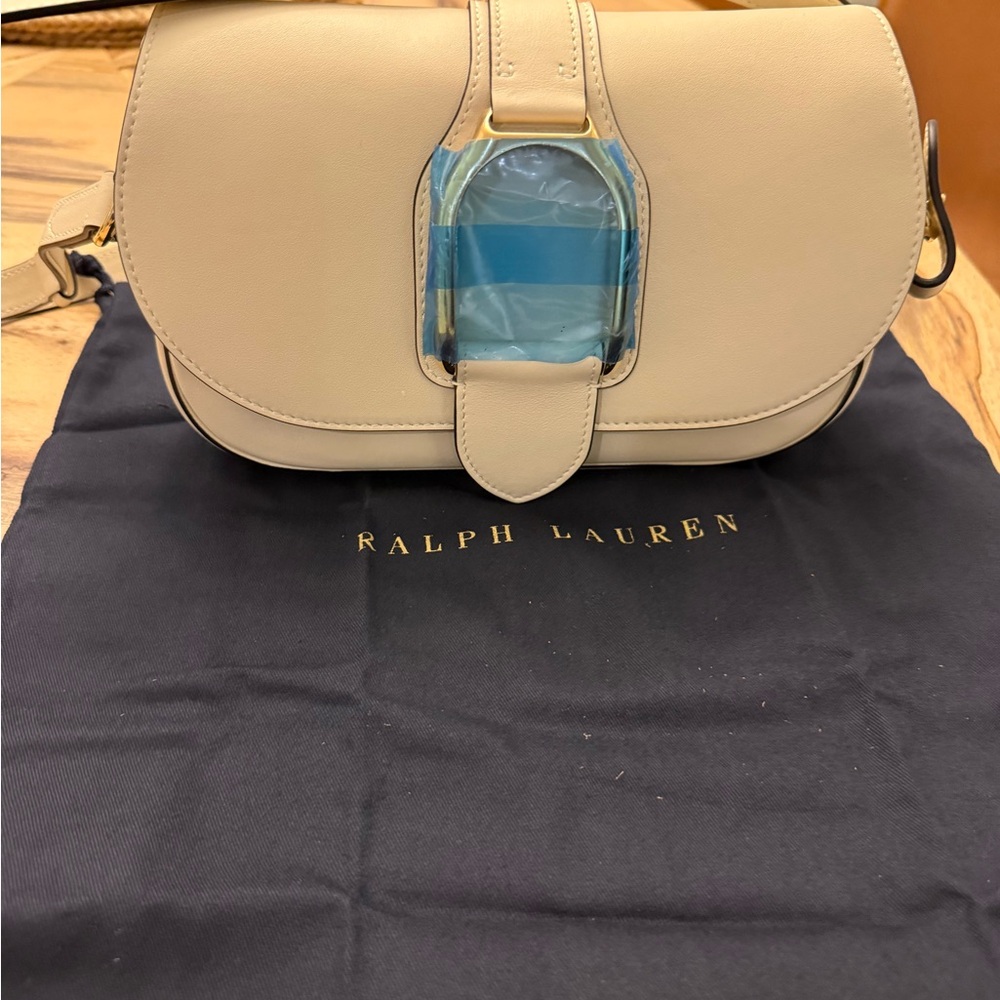 Ralph Lauren Cream Crossbody Bag - Picture 3 of 3